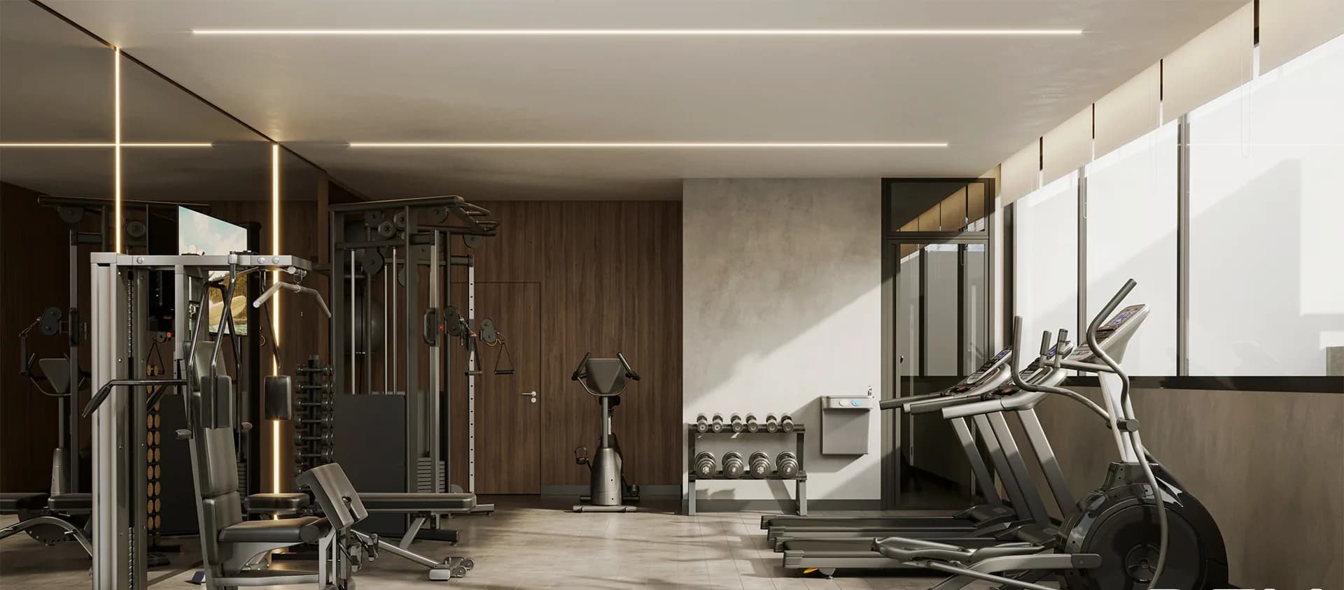 Perspectiva artística do fitness